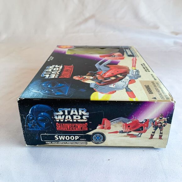 Kenner Star Wars Shadows Of The Empire Swoop Vehicle With Swoop Trooper READ - Picture 5 of 7
